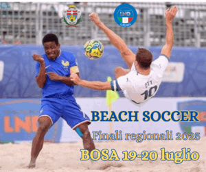 Bosa ospita le finali del Campionato regionale di Beach Soccer